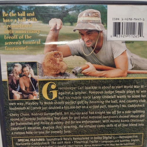 Caddyshack (30th Anniversary) (DVD, 1980) good condition
