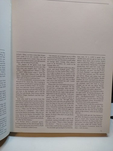 More Than a Game By John Wiebusch -1974 -HCwDJ -1st Edition -Football / Sports