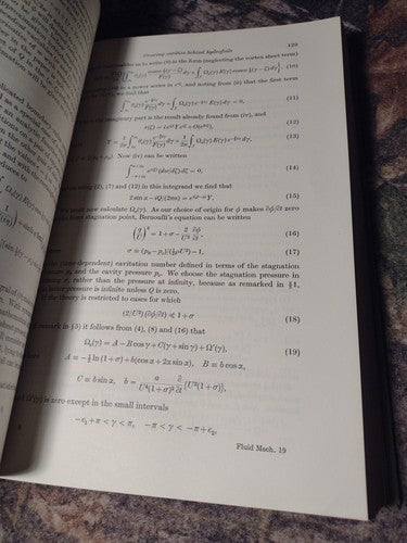 Journal of Fluid Mechanics: Volume 19 1964 by T. Benjamin -Hardcover Engineering
