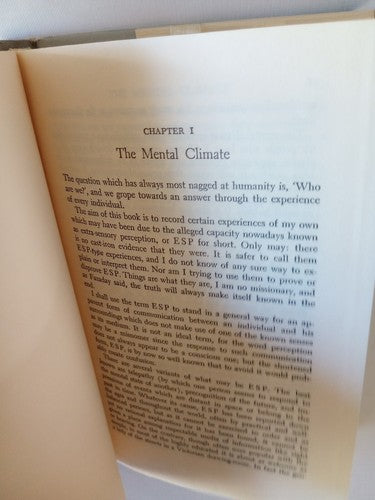Rosalind Heywood ESP : A PERSONAL MEMOIR  Book Club Edition HCwDJ
