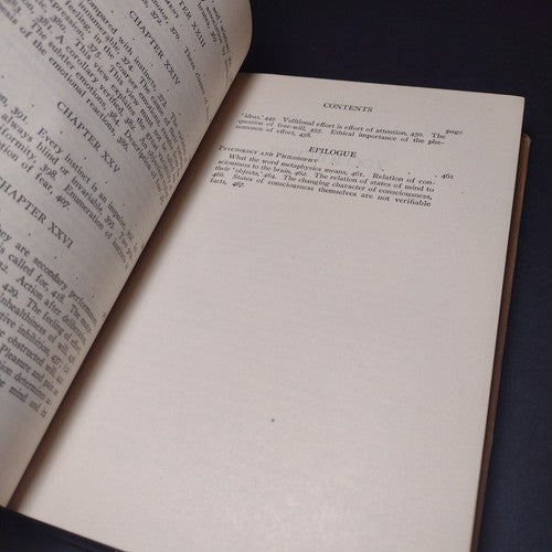 The Living Library: Psychology by William James -Hardcover -1948 -Psychology