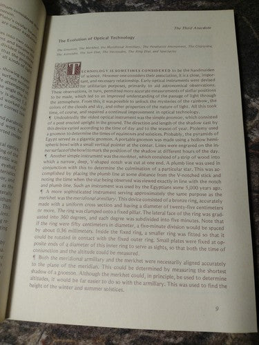 Optical Anecdotes by D.J. Lovell -Publisher Sample Copy -Paperback -Optics -1987