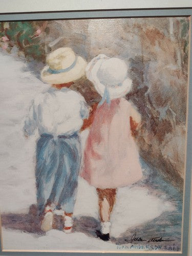 Secrets By Ivan Anderson, Signed Print Vintage 8x10