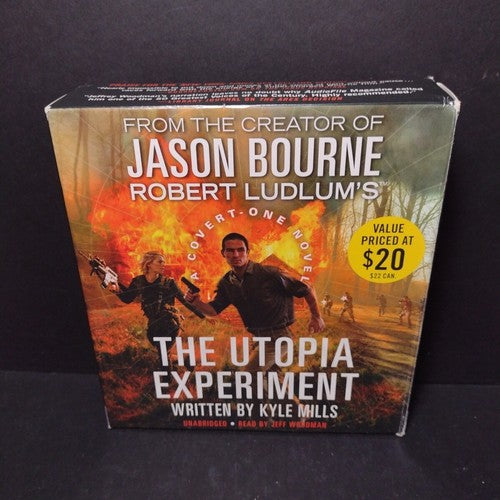 Robert Ludlum's: The Utopia Experiment by Kyle Mills, 2013 Audiobook English