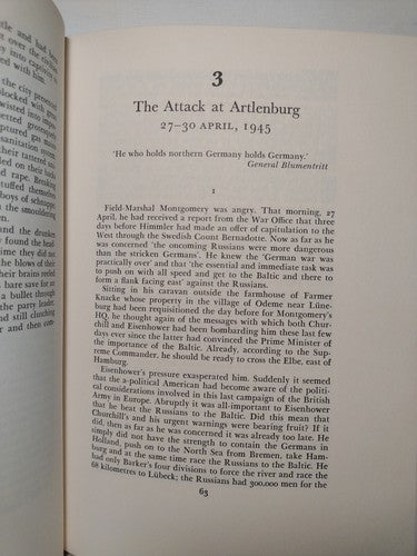 The End of the War By Charles Whiting -1973 -HCwDJ -Ex Library -1st Edition