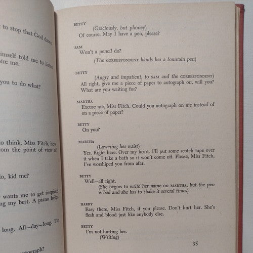 GET AWAY OLD MAN: A Play in Two Acts by William Saroyan -1944 -1st Ed Hardcover