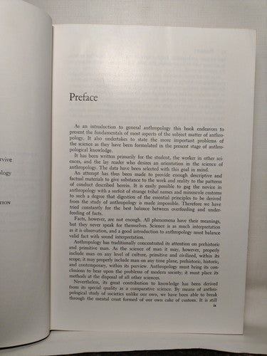 Man In The Primitive World by Adamson Hoebel -1957 -HCnoDJ -2nd Edition
