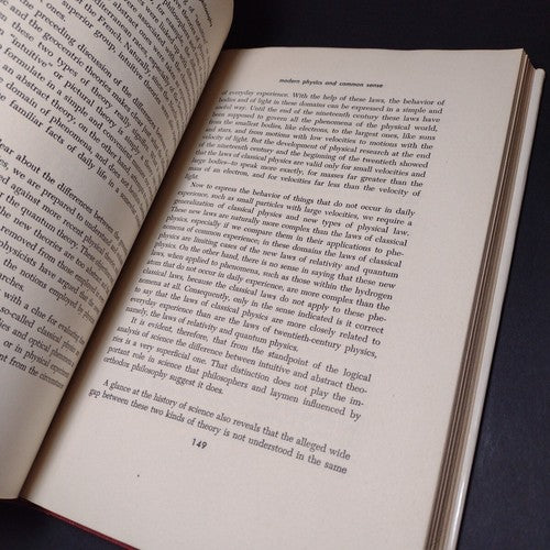 Modern Science And Its Philosophy By Philipp Frank -Hardcover -1949 -Science