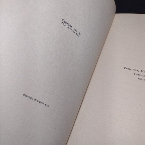 Where Strange Gods Call by Harry Hervey -Hardcover -1924 -Illust. -Science Fic