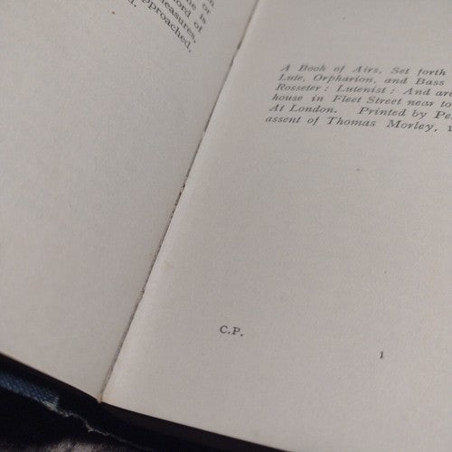 Poetical Works of Thomas Campion Edited by Percival Vivian -1909 -Hardcover -UK