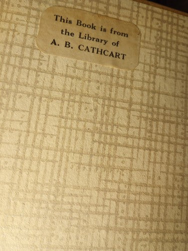 1932 National Geographic Magazine Bound Issues July-Dec Vol 2 Exlibris