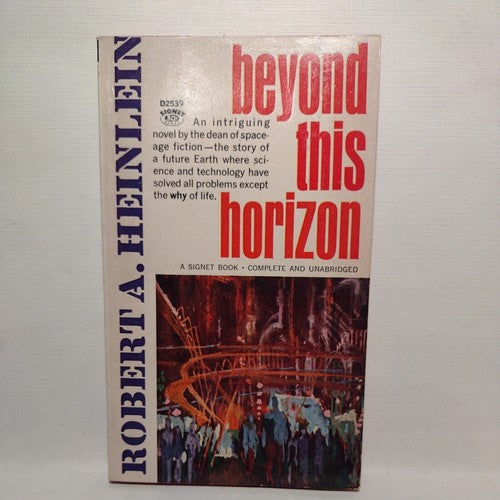 Beyond This Horizon by Robert A. Heinlein 4th Signet printing 1948 Paperback