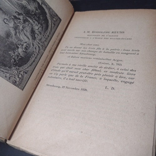 La Societe Francaise Dix- Huitime Siecle: Louis Ducros Correspondence 1922