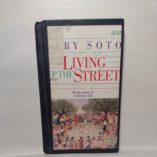Living Up The Street (Laurel-Leaf Books) by Gary Soto library binding