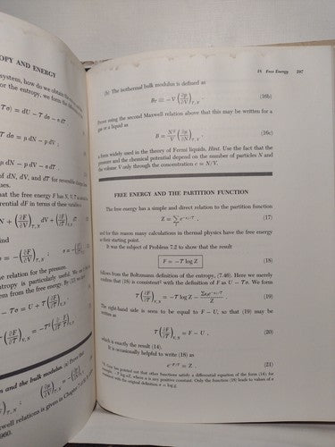 Thermal Physics By C. Kittel -1972 -HCwDJ -1st Print -Ex Libris -Physics Books