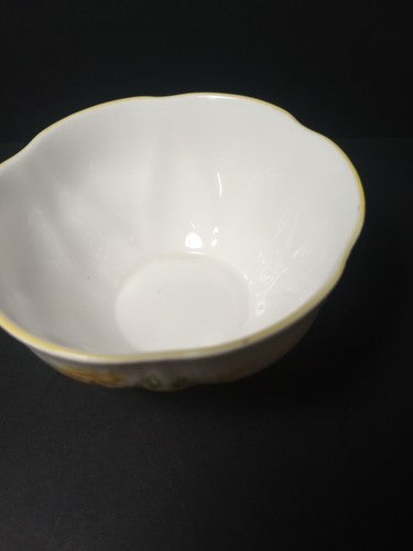 Royal Albert Tea/Coffee Creamer, Sugar And Plate Blossom Series "Laburnum" 1960s