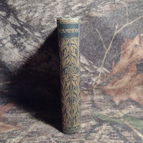 Poetical Works of Thomas Campion Edited by Percival Vivian -1909 -Hardcover -UK