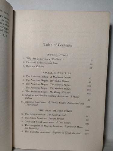 These Our People by R. A. Schermerhorn -1949 -HCnoDJ -Literature