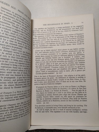 A Literary History Of Spain: The Golden Age, Prose and Poetry By R.O. Jones 1971