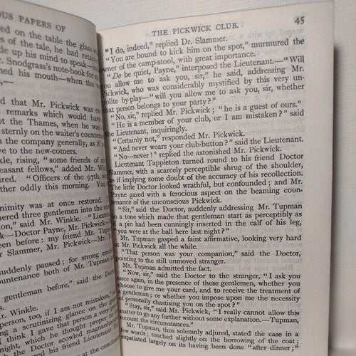 The Posthumous Papers Of The Pickwick Club By Charles Dickens -Undated -HC no DJ