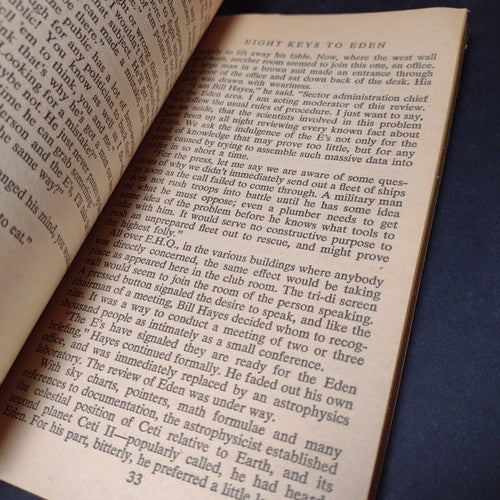 Eight Keys To Eden by Mark Clifton -Paperback -1960 -Vintage Science Fiction