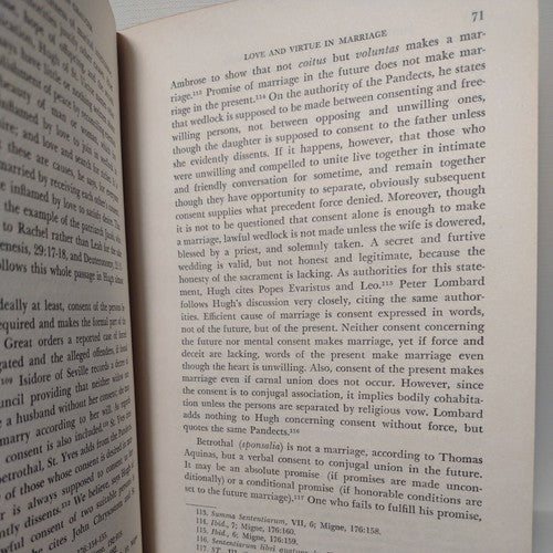 Virtue According To Love-In Chaucer, By Eugene E. Slaughter (1957) HC