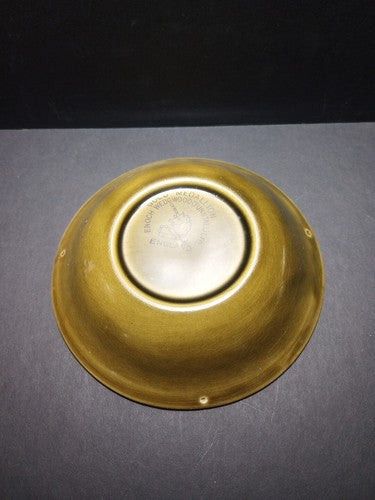 Enoch Wedgwood Gold Medallion Tunstall ltd England Bowl 5" Green