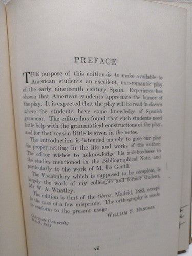 Marcela O¿ A Cuál De Los Tres? Bretón De Los Herreros, Manuel Herreros -1922 HC