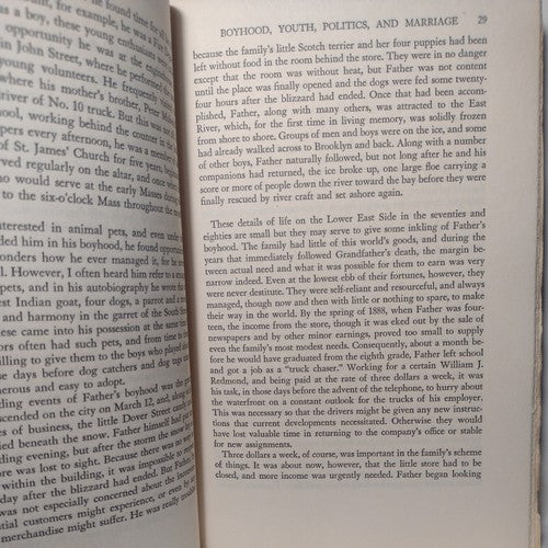 The Happy Warrior: The Story of My Father Alfred Smith by Emily Warner 1956 HC