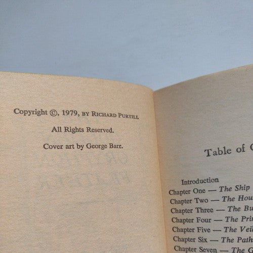The Golden Gryphon Feather by RICHARD PURTILL -1st DAW Paperback -1979