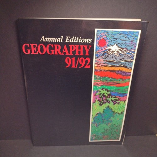 Annual Editions: Geography 91/92 -Paperback -6th Edition -Geographic Science