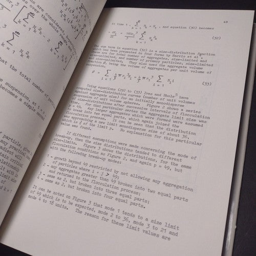 The Scientific Basis of Flocculation by Kenneth Ives -Hardcover 1978 -Ex libris
