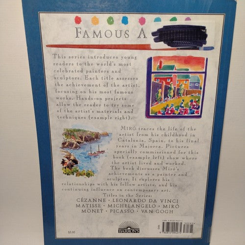 Famous Artists Ser.: Miro by Nicholas Ross (1995, paperback