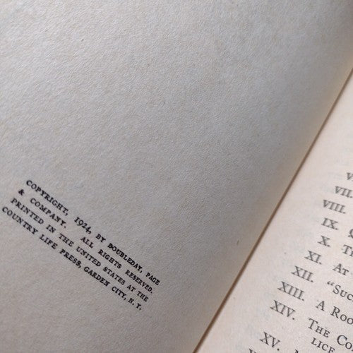 Masterpieces Of Oriental Mystery: Grey Face by Sax Rohmer -1924 -Hardcover Vint.