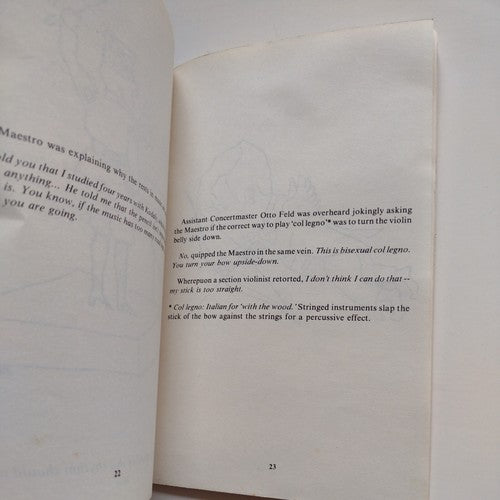 In Rehearsal With Peter Erös By Alice Goodkind -1980 -Signed Paperback