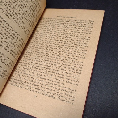 Year of Consent by Kendell Foster Crossen -Paperback -1954 -Dell First Edition