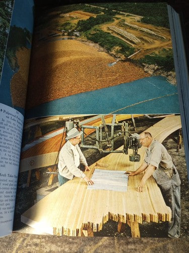 1956 National Geographic Magazine Bound Issues Jan-Dec Vol 1 & 2 HC