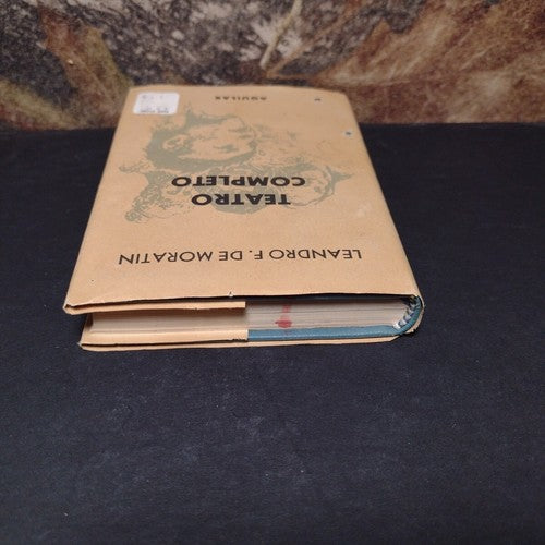 Teatro Completo Por Leandro F. De Moratin -Hardcover -3rd Edition -1963