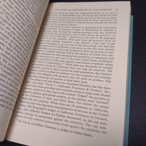 Ill Fares The Land: Migrants and Migratory Labor in the United States -HC 1967