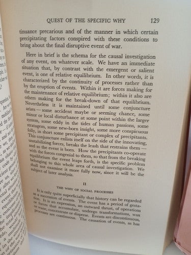 Social Causation By R.M Mac Iver 1942 first Edition HC Sociology