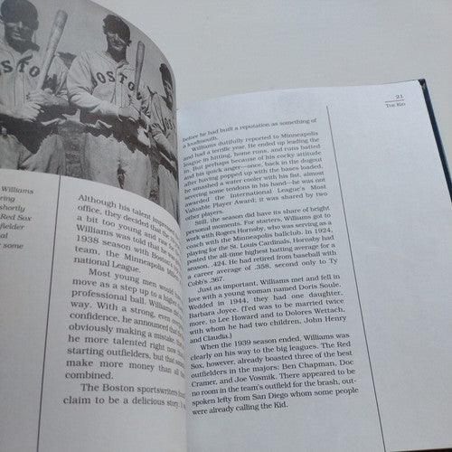 Baseball Legends Ser.: Ted Williams by Rick Wolff (1989, Hardcover)