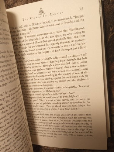 Katherine Kurtz TWO CROWNS FOR AMERICA  1st Edition 1st Printing HCwDJ