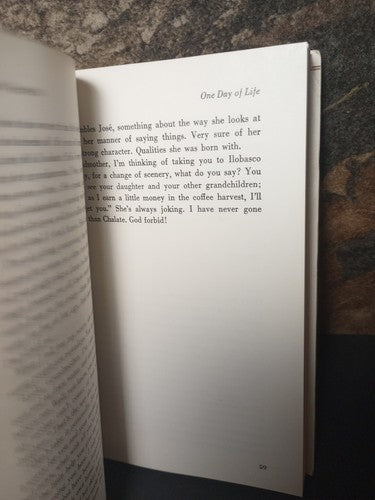 One Day of Life by Manlio Argueta 1983 trans. by Bill Brow Paperback Vintage Bks