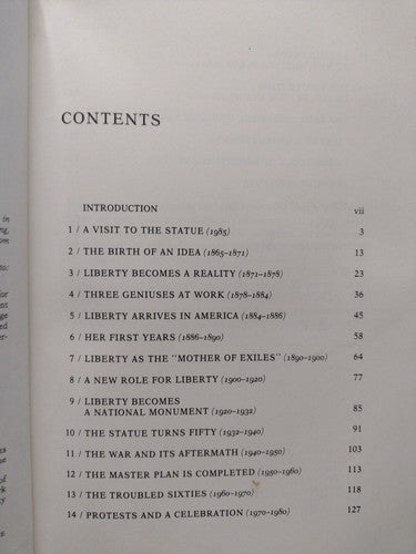 The Statue of Liberty: Birth to Rebirth by S. H. Burchard -1985 -HCwDJ -History
