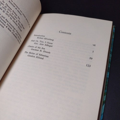 Chains of the Sea by George Alec Effinger -Hardcover -1973 -Book Club Edition