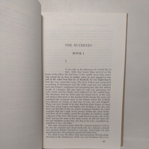The Buckeyes by Brand Whitlock -1977 -Hardcover no DJ  -Classic American Liter.