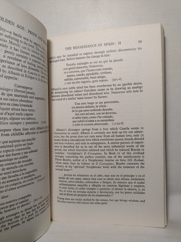 A Literary History Of Spain: The Golden Age, Prose and Poetry By R.O. Jones 1971