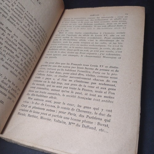 La Societe Francaise Dix- Huitime Siecle: Louis Ducros Correspondence 1922