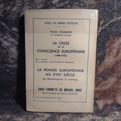 Knowledge of the Letters: Fenelon The Man and the Work by Ely Carcassonne -1946