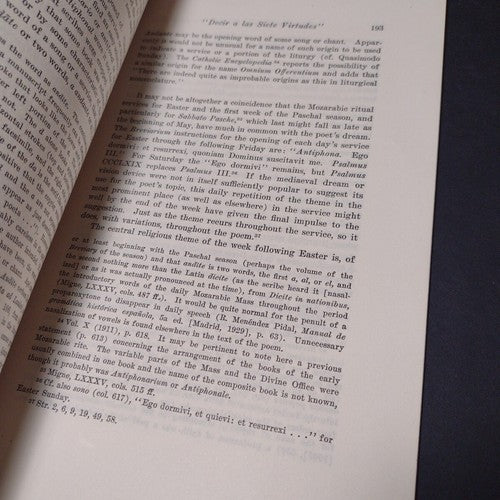 Church Music and Ritual In the Decir a Las Siete Virtudes by Dorothy C. Clarke